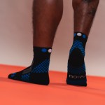 Calcetines Pata De Chucho Carrera - Talla L (Negros)
