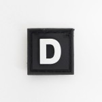 Parche letra D
