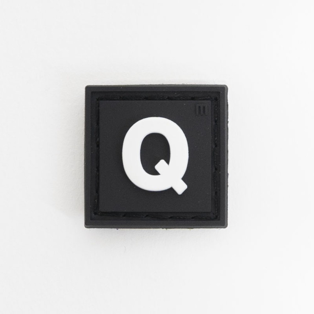 Parche letra Q