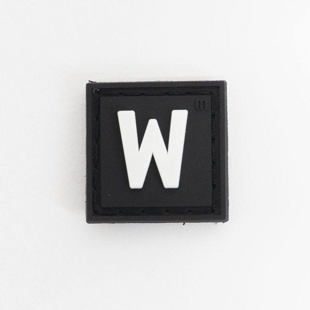 Parche letra W