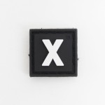 Parche letra X