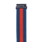 Pulsera T7 y T8 velcro azul-naranja