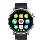 Reloj T8 Gris + Pulsera negro c/bordado