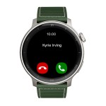 Reloj T8 Gris + Pulsera verde c/bordado